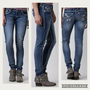 Rock Revival 26 Raven Skinny Denim Jeans Actual W 28.5 x I 31 1/4